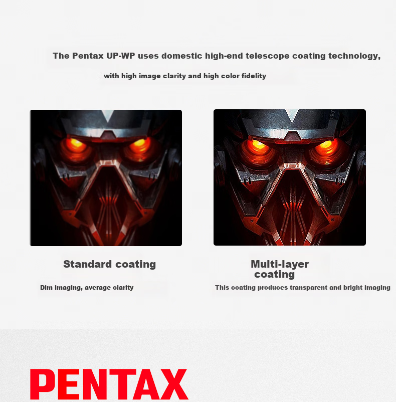 PENTAX Japanese Binoculars UP10x25, High Magnification, High Definition, Compact And Portable, Low-Light Night Vision Telescope 6