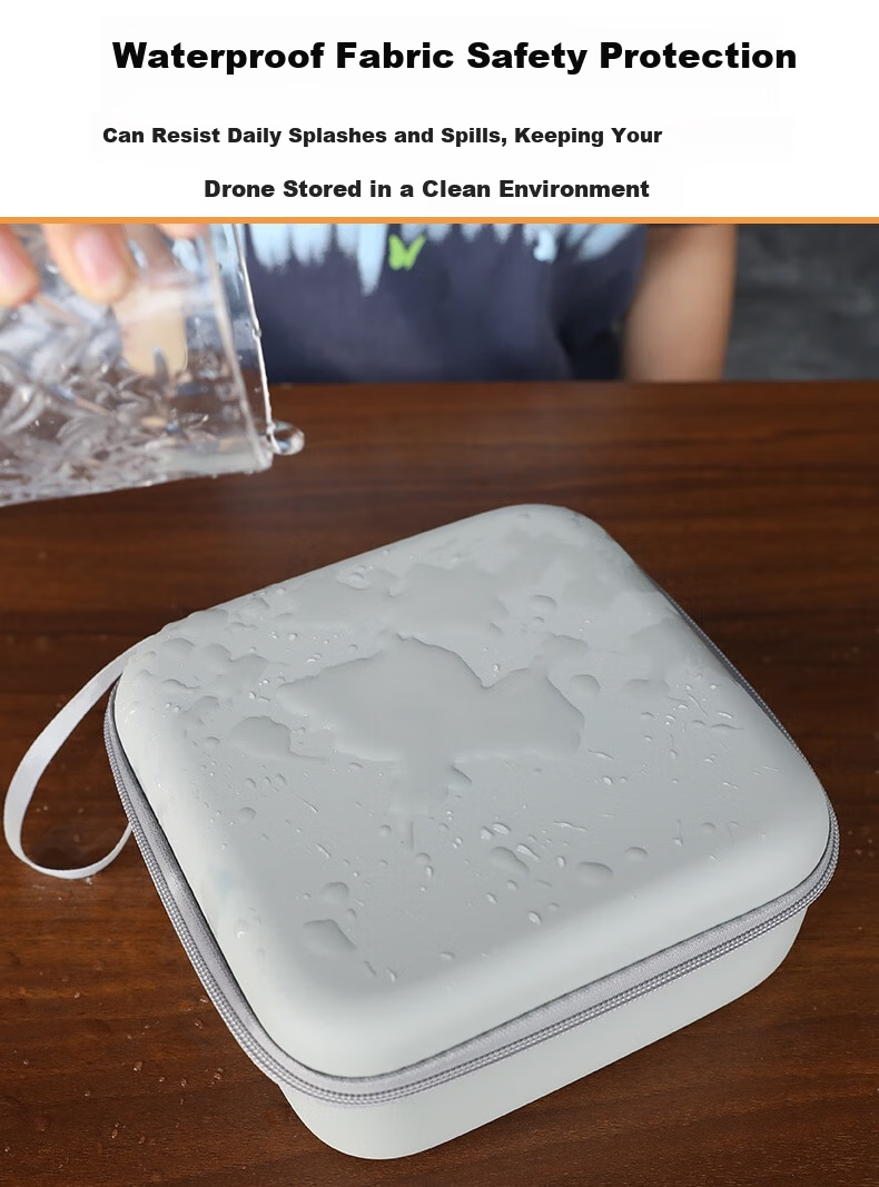 Qiye Hard Shell Storage Bag Handbag for DJI Phantom Neo 2 Drone Accessories Neo 2nd Generation Fly More Kit Transmission Bag Black 6
