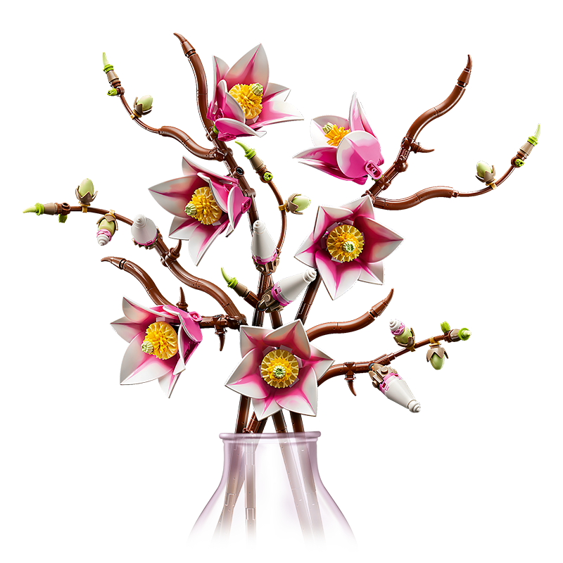 LEGO Building Blocks 11510 Mulan Flower Branch Boys Girls Toy Birthday Gift Girlfriend Decoration Ornament