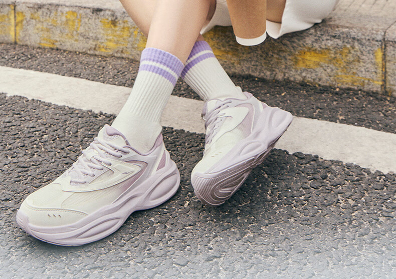 ERKE Women's Casual Shoes 2026 Spring New Ladies' Bread Shoes Outdoor Sports Dad Sneakers | Cangsheng 3 14
