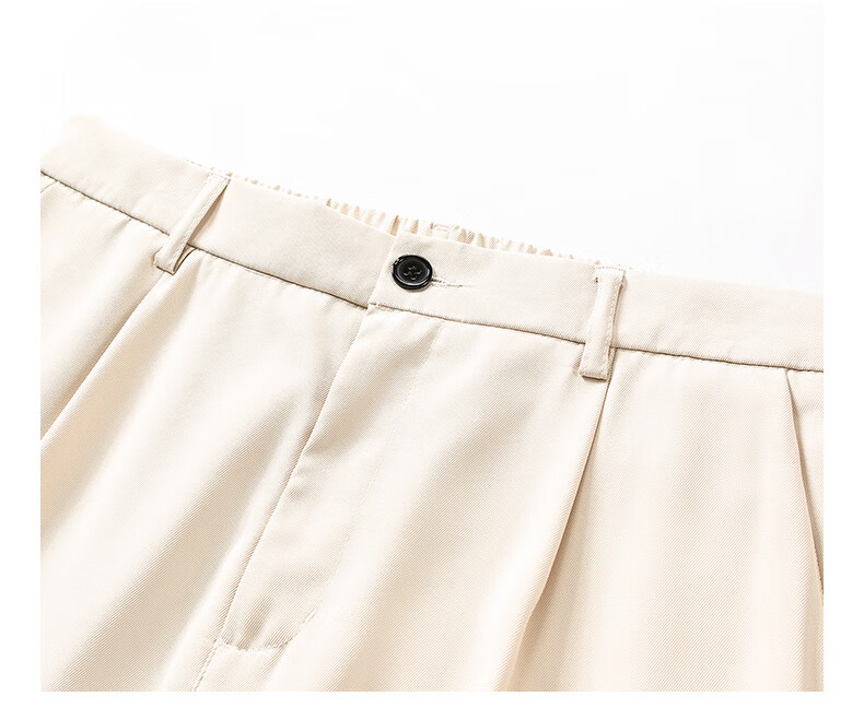 Jeanswest Casual Men's Spring Summer Loose Straight Wide-Leg Long Pants Comfortable Simple Versatile Commuter Trousers Unisex 18