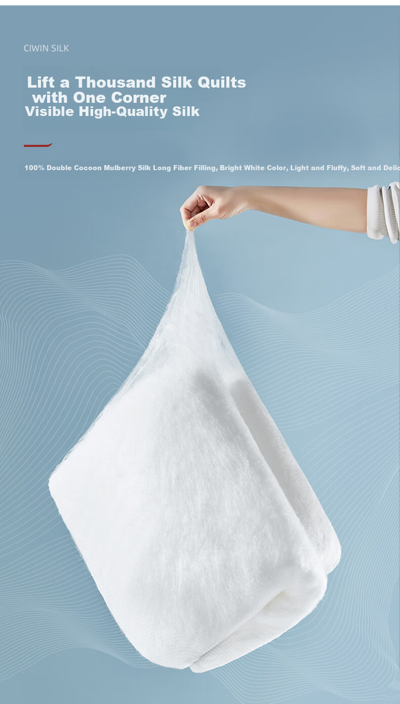 Ciyun Children's Silk Quilt 100% Mulberry Silk A-Class Cotton Quilt Net Weight 2 Jin 150*210cm Castle Princess 5