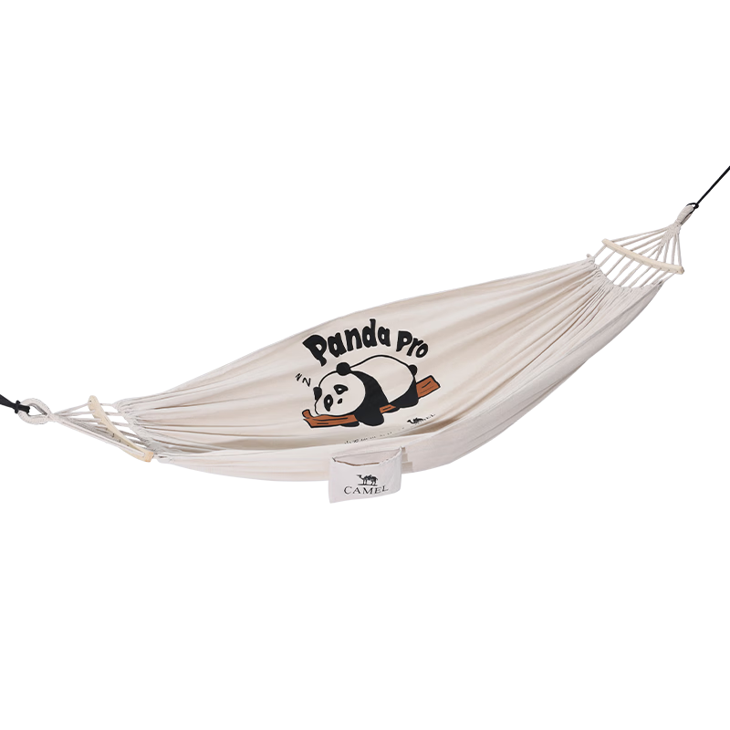 CAMEL Anti-Tip Outdoor Double Hammock Indoor Home Patio Hanging Bed