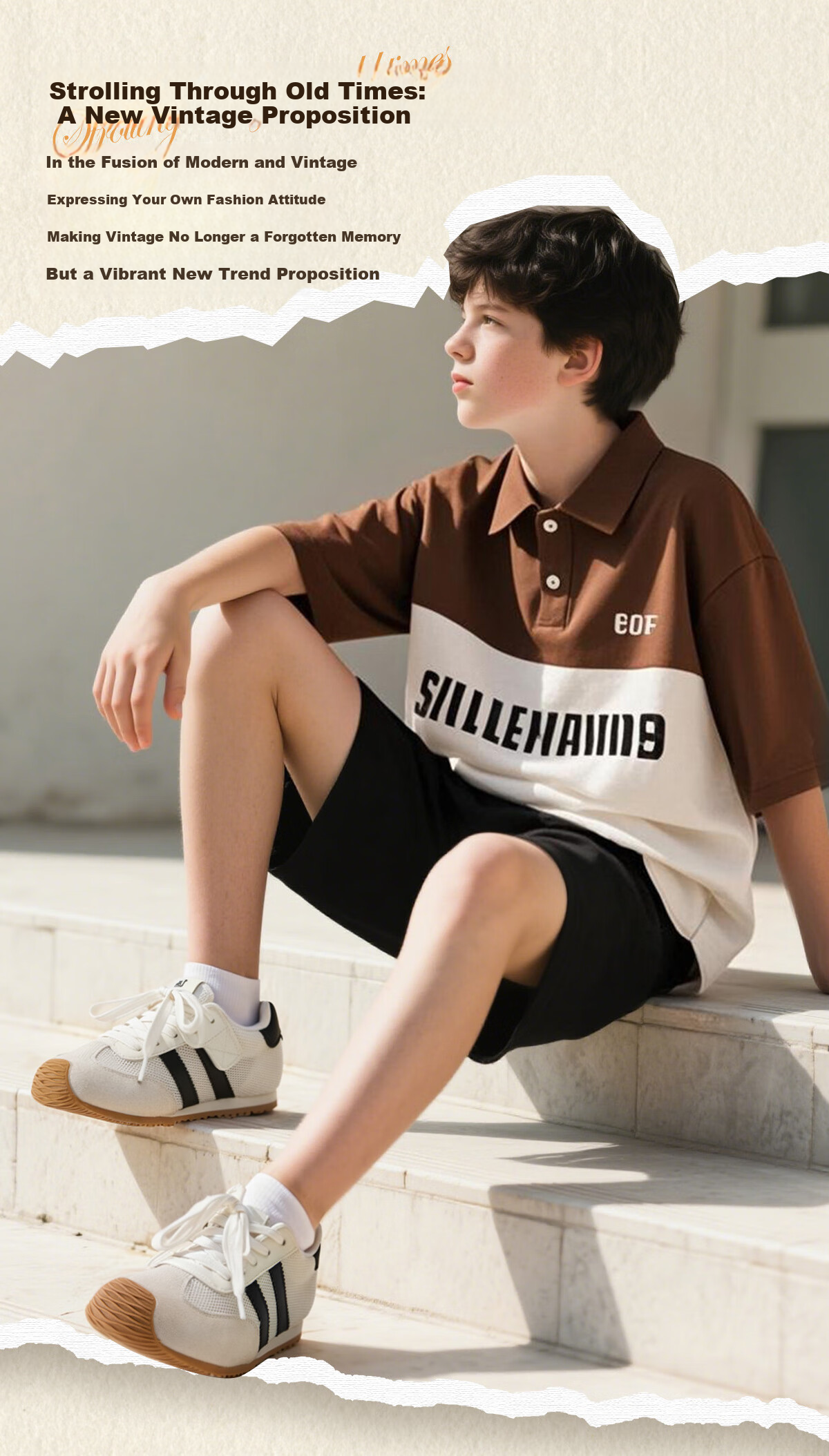 Camel Kids Retro Sports Shoes Vintage Trainer Four-Season Casual Running Shoes Breathable Mesh 9