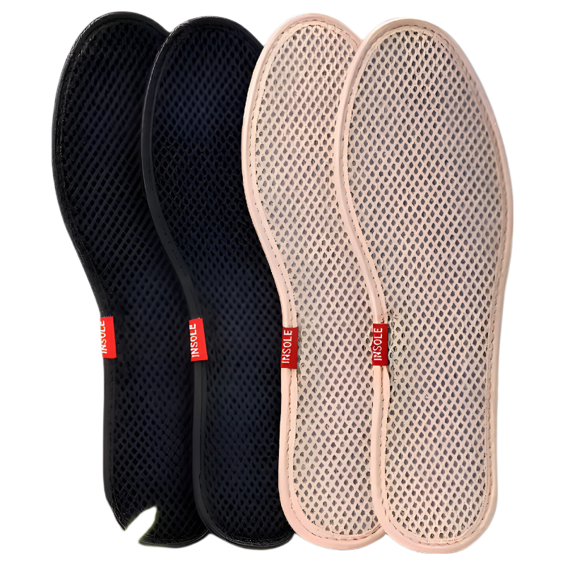 Zusheng 5 Pairs Bamboo Charcoal Insoles Men Odor-Resistant Breathable Sweat-Absorbing Deodorizing Military Training Women Sports Leather Disposable Insoles