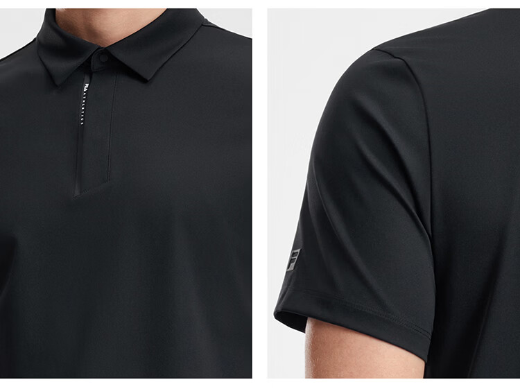 FILA Official Men's Polo Shirt 2026 Summer Fitness Cooling Quick-Dry Short Sleeve Sport T-Shirt 21