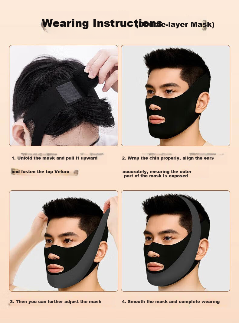 Chuxian Lifting and Firming Facial Device Night and Day Sleep Bandage Mask Double Chin Nasolabial Fold Jawline Sculpting 8