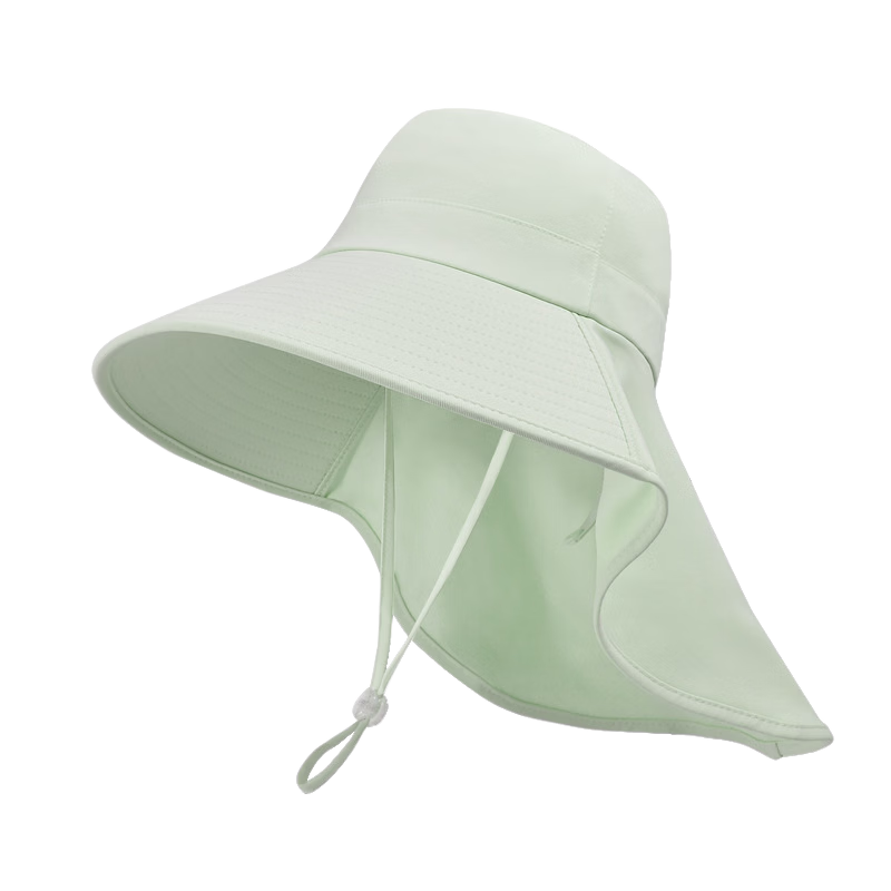 HAOGUAN Women's Hat 2026 New Sun Protection Neck Guard Outdoor Fashion Bucket Hat Summer Wide Brim Sun Hat