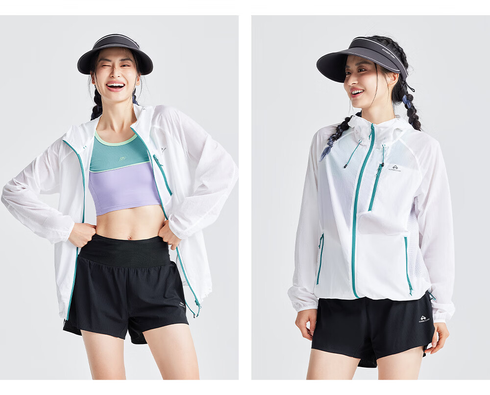 Toread Yang Chaoyue Same Style Ice Butterfly Sunscreen Jacket Women Outdoor Summer UV Protection Lightweight Breathable Sun Protection Coat 23
