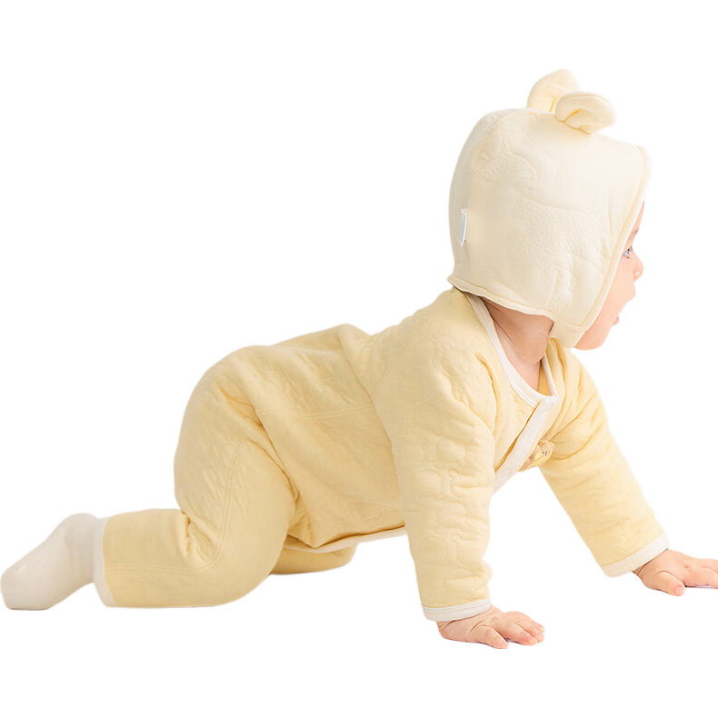 BALABALA Children's Clothing, Baby Onesie, Newborn Bodysuit, New Winter Outfit, Padded Warm Comfortable Romper