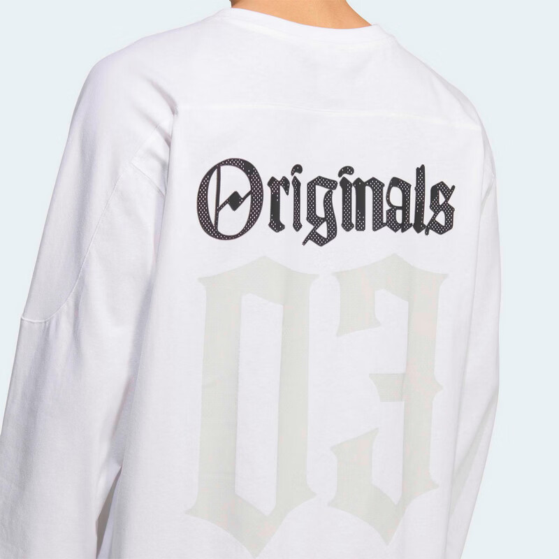 Adidas Originals Men's OG M TEE LS Long Sleeve T-Shirt KT3037 White L 6