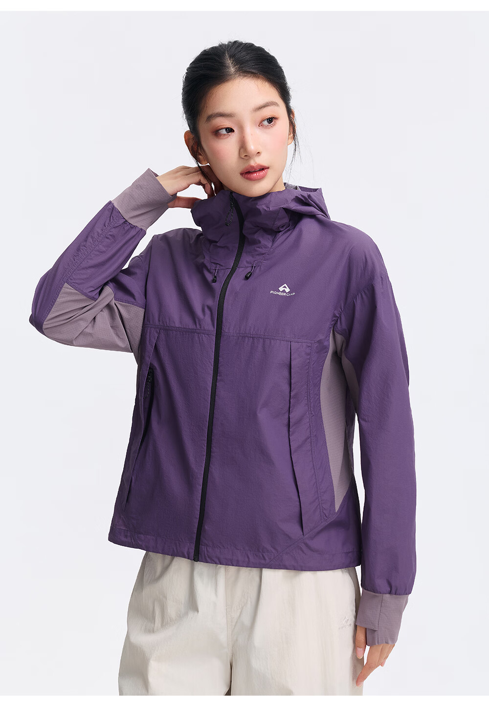 Toread Yang Chaoyue Star Butterfly Women's Outdoor Sun Protection Jacket Spring Summer Lightweight Breathable Hiking Sports Sunproof Skin Jacket 17