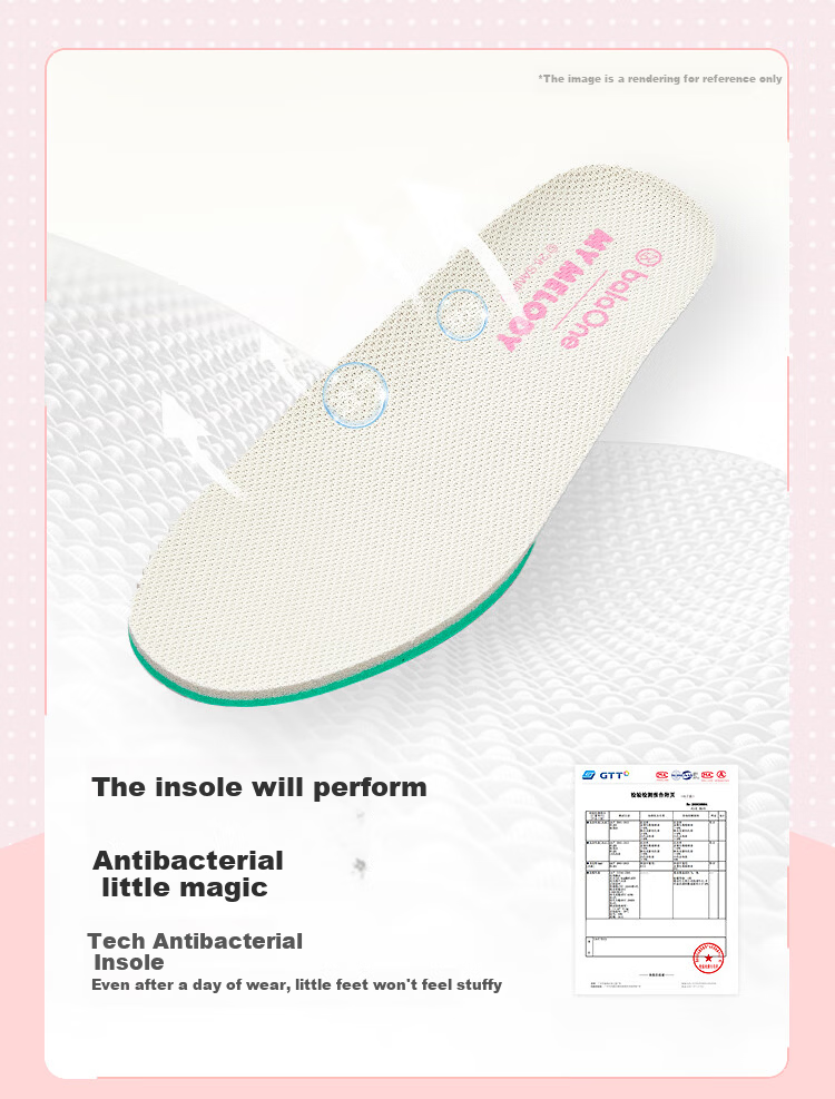 Balabala [Kuromi IP balaOne] Kids Sports Shoes Children's Sneakers 2026 Spring Autumn Girls Shoes 7
