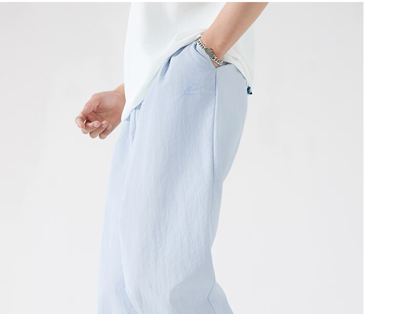 PEAK Summer Outdoor Men's Water-Repellent Sports Yamamoto Breathable Sun-Protective Outdoor Curved Pants Women's DF362090 24
