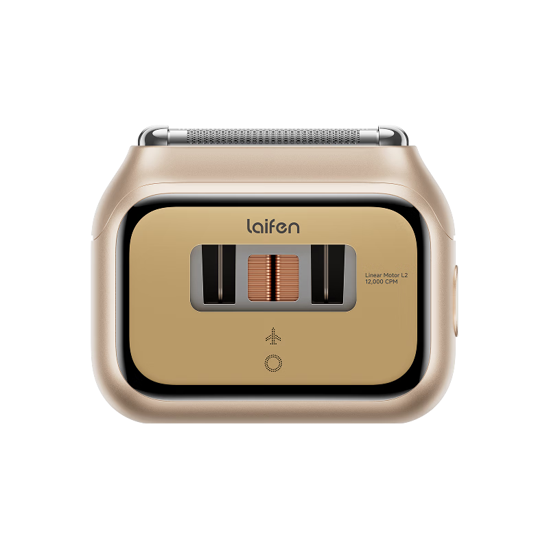 LAIFEN Electric Shaver P3 Pro Gold Limited Edition Portable Rotary Razor Gift for Husband Boyfriend Free Customization
