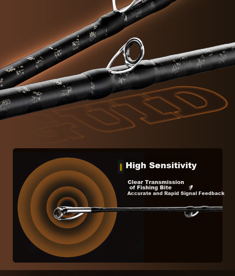 Wei Alliance 2.4m XH Straight Handle Prado Ultra-Hard Thunder Power Heavy-Duty Black Lure Fishing Rod 4