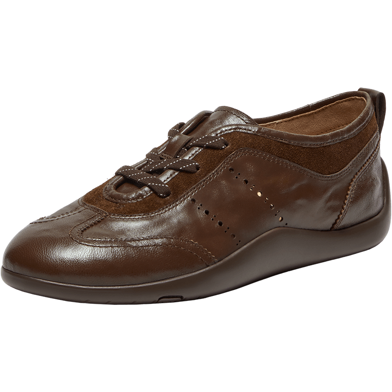 BataBata Patented Antibacterial Soft Elastic Sheepskin Casual Sports Shoes for Women 2026 Spring New Mall Edition