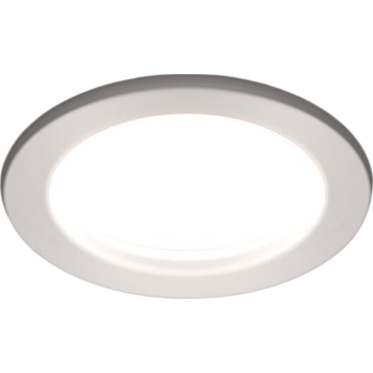 Foshan Lighting (FSL) LED Recessed Downlight, Full Aluminum, All White, 6 Inch, 20W, Cutout 160-180mm, Cool White (6500K)