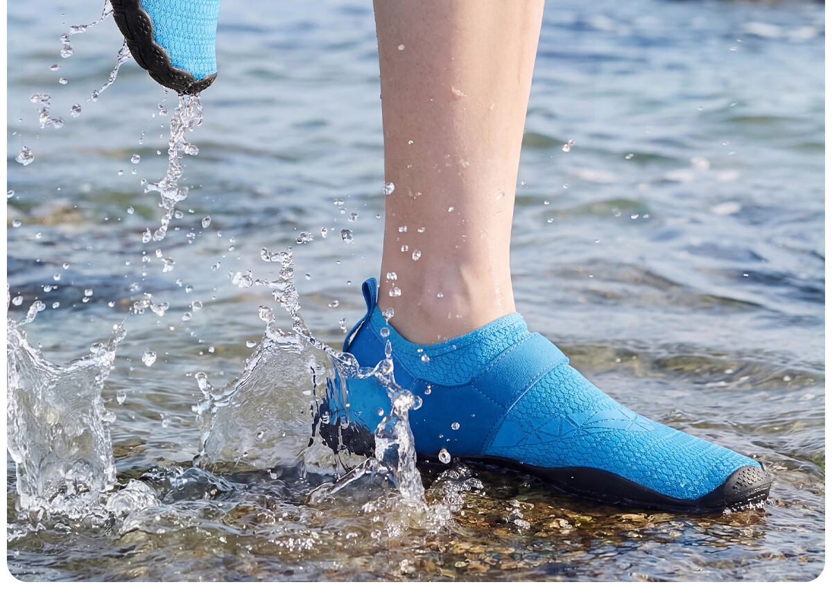 361° Beach Shoes Unisex Sand-Resistant Quick-Dry Water Shoes Anti-Slip Fishing Shoes for Youth 17