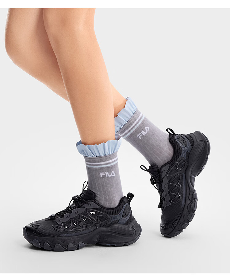 FILA Official Mushroom Sneakers Women's Dad Shoes 2026 Summer New Casual Retro Sports Shoes 30
