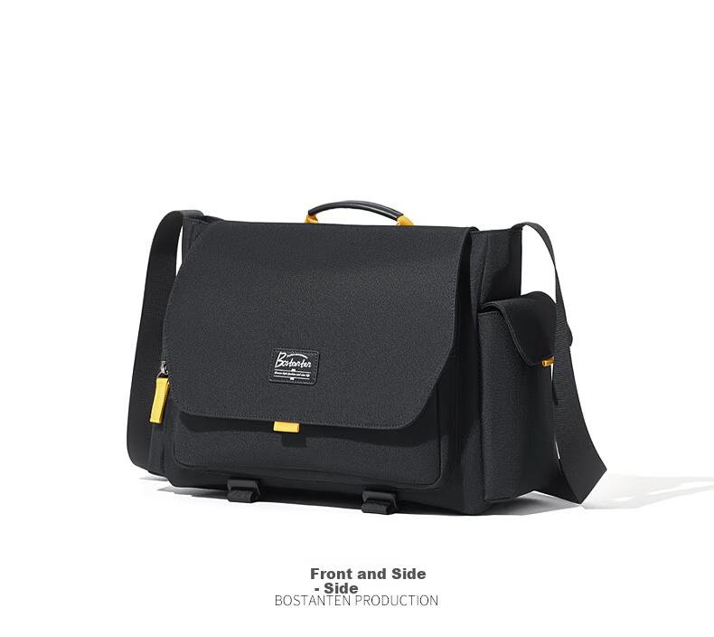 Bostanten Jiyu Men's Large Capacity 16-inch Laptop Shoulder Crossbody Bag Multifunctional Detachable Camera Inner Bag 16