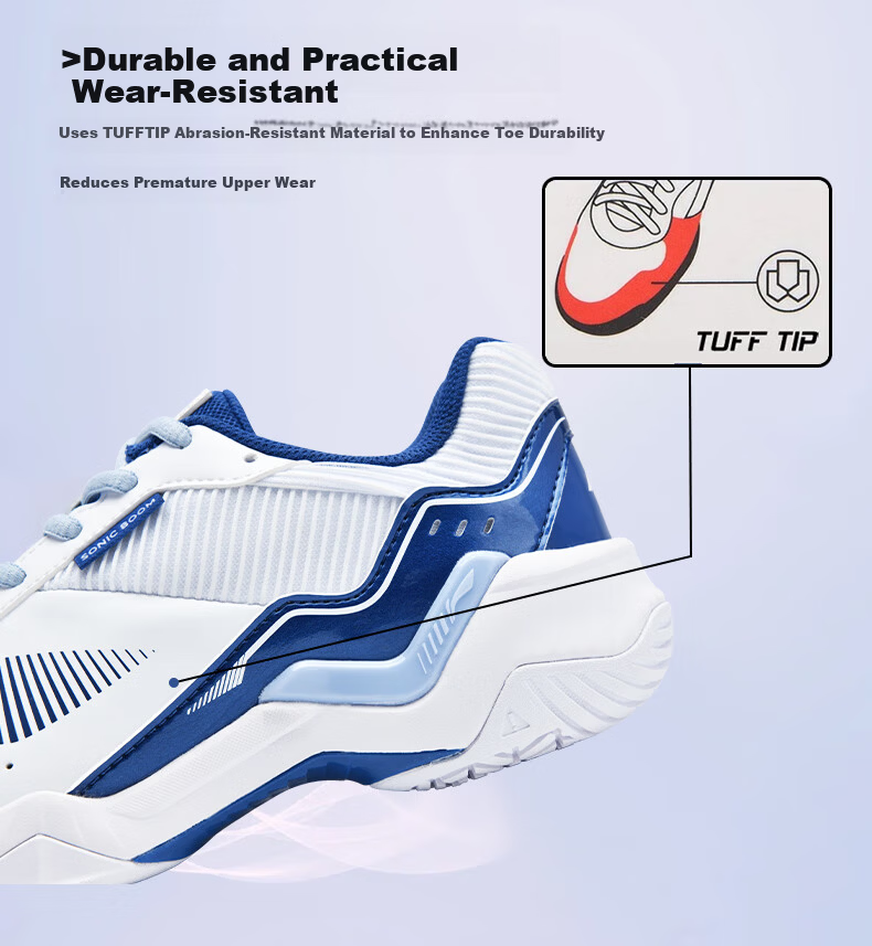 LI-NING Thunder Boom Series Badminton Shoes Unisex Competition Training Sports Shoes Non-Slip Wear-Resistant Shock Absorption 4