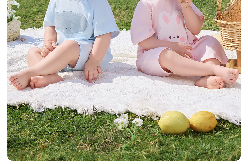 Betis Baby Clothes Summer Thin Cool Breathable Romper Newborn Short Sleeve One-piece Air Conditioning Suit Crawling Suit 13