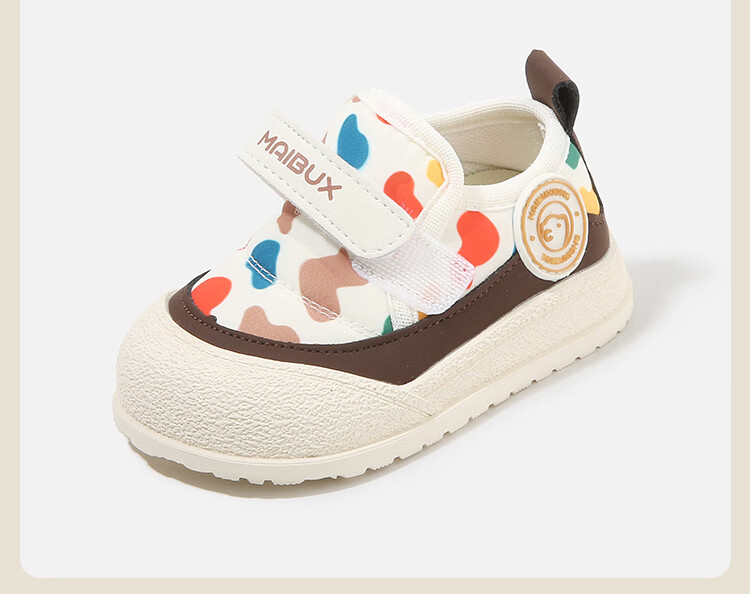 ThomBaker Baby Toddler Walking Shoes Spring Fashion Non-slip Soft Sole Colorful Size 16 4