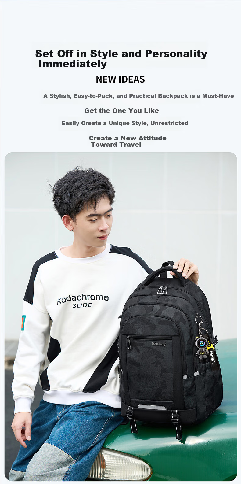 Dishuai 45L Large Capacity Ergonomic Lightweight Backpack for Middle and High School Boys 4