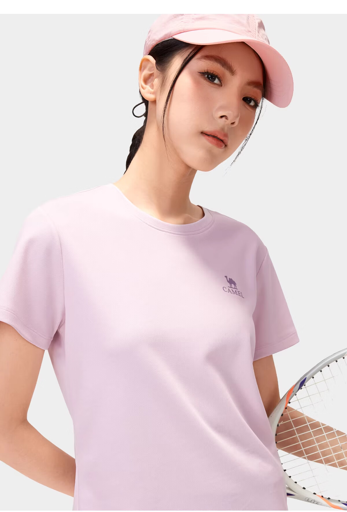 CAMEL Outdoor Quick-Dry T-Shirt Women 2026 Spring Summer New Short Sleeve Breathable Sweat-Absorbing Refreshing Hiking Sports Shirt Men K039 23