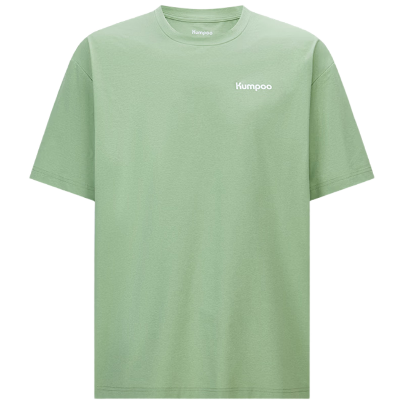 KUMPOO 26th Anniversary New Short Sleeve Badminton Shirt Loose Fit Unisex K261U-1720 Dark Blue M