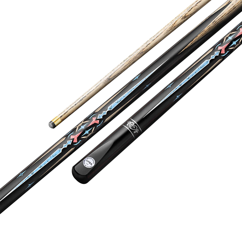 LIVEX Moya Billiard Cue Tip, Snooker Cue, Black 8, Chinese Black Eight Pool Cue, 16 Colors