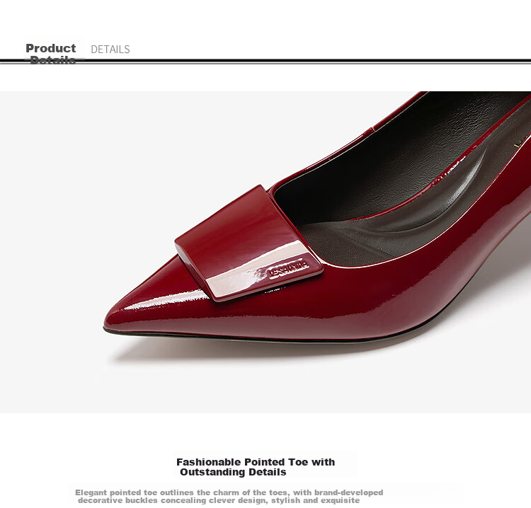 Le Saunda 2026 Spring New Elegant Pointed Toe Commuting Stiletto Pumps for Women 61511 Midnight Black BKP Size 35 6