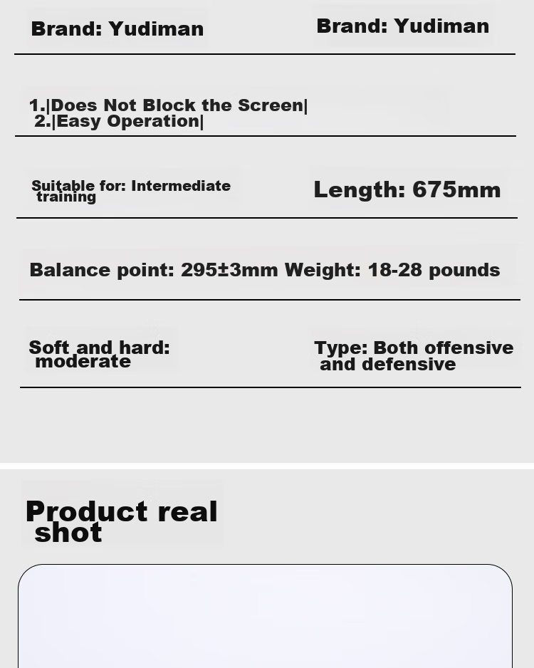 Yodiman Ultra-Light 5U Badminton Racket Single Pack 850 (Pre-Strung, 26 Lbs, 2 Shuttlecocks Included) 16
