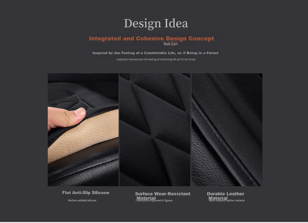 Digalun Car Heated Seat Cushion 12V Three-Piece Set Business Black Winter Rear Seat Electric Heating Pad 3