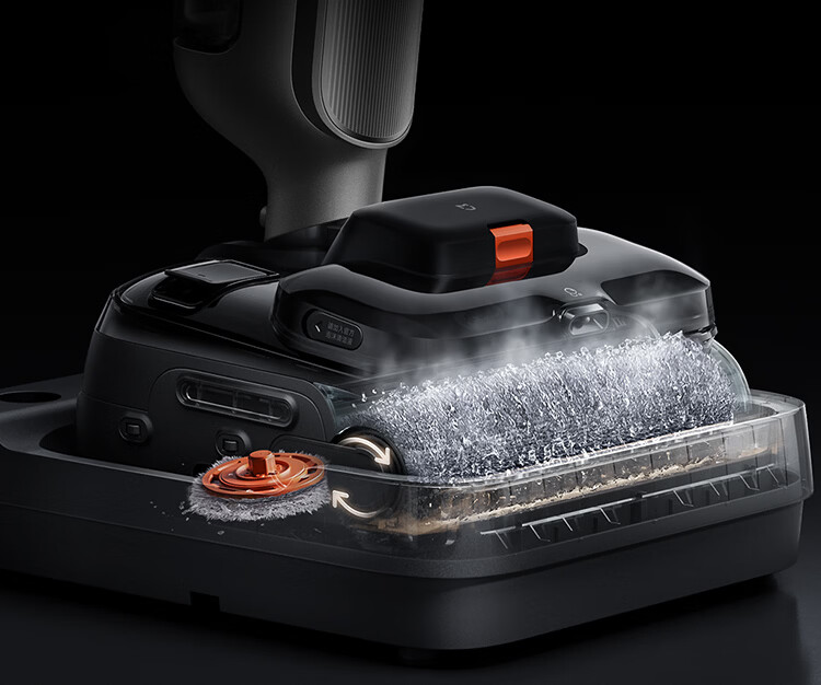 Mijia Xiaomi Floor Washer 5Pro 160℃ Steam Sterilization 26kPa Strong Suction Home Floor Washer and Mop 100℃ Boiling Water Self-Cleaning Anti-Tangle 46