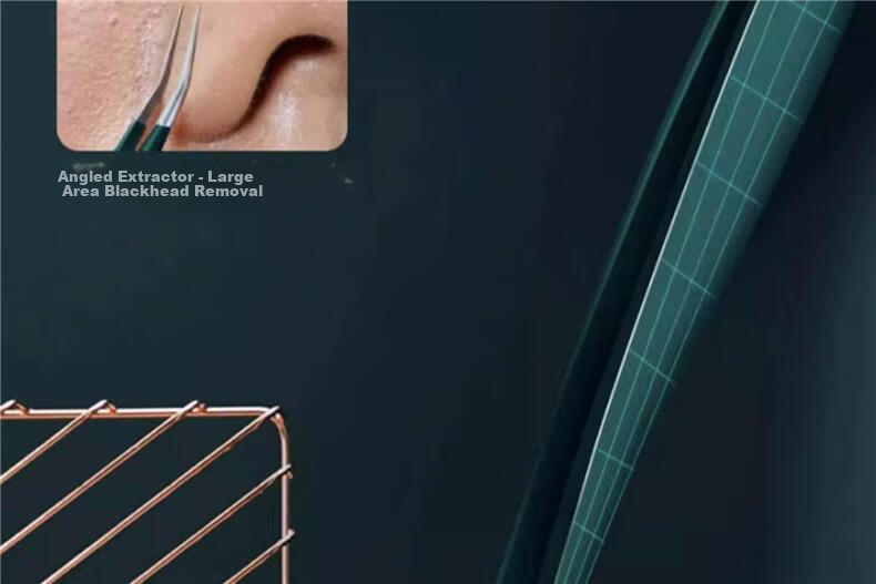 Bacooly Blackhead Tweezer Precision Pimple Extractor Set Professional Beauty Salon Tool 19