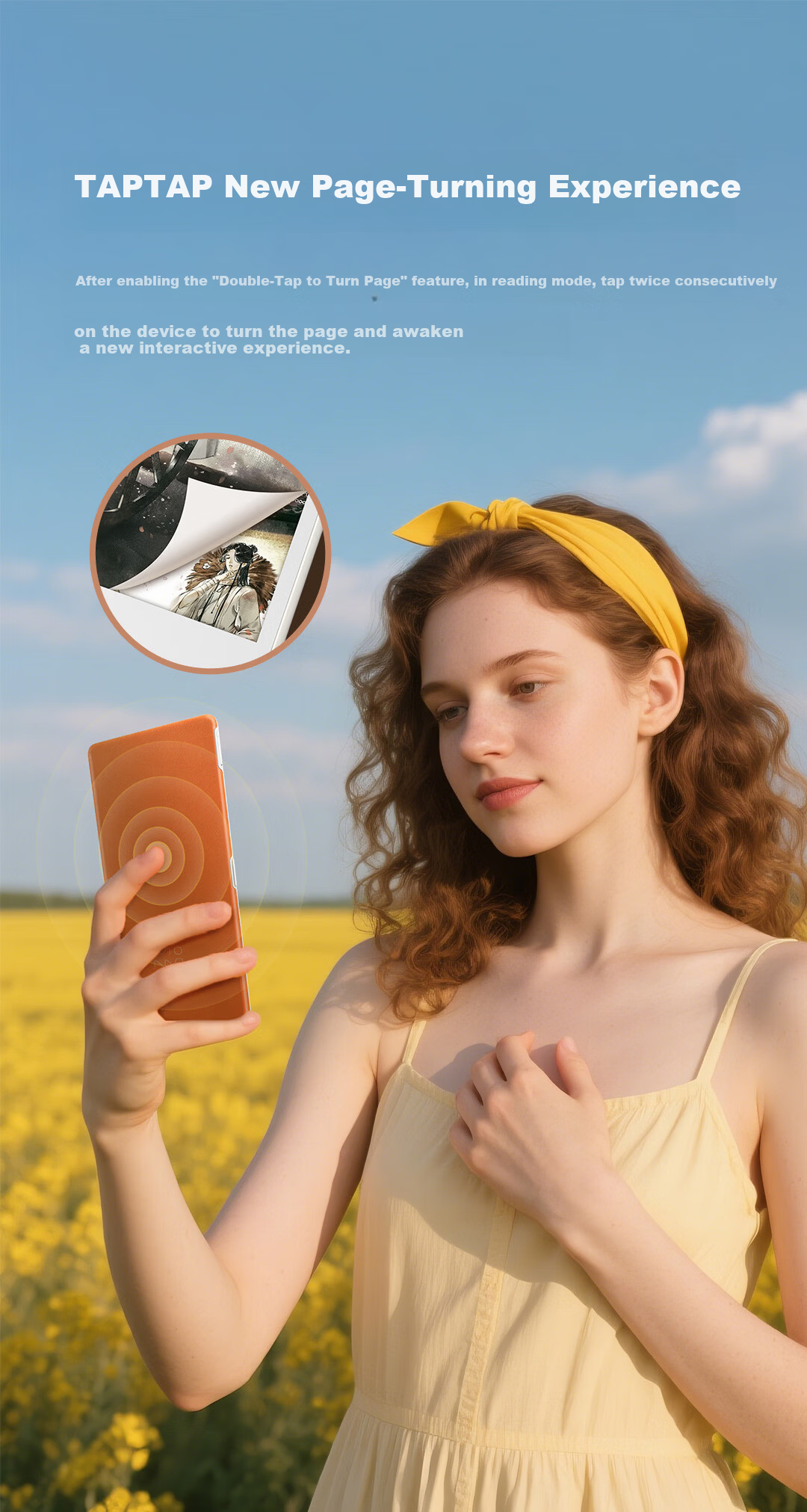 Moaan e-ink Book Ultra [New Release] 6.13-inch Color E-Reader E-Ink Screen Lightweight Portable Pocket Commuter 6+64GB Brown Jade 9