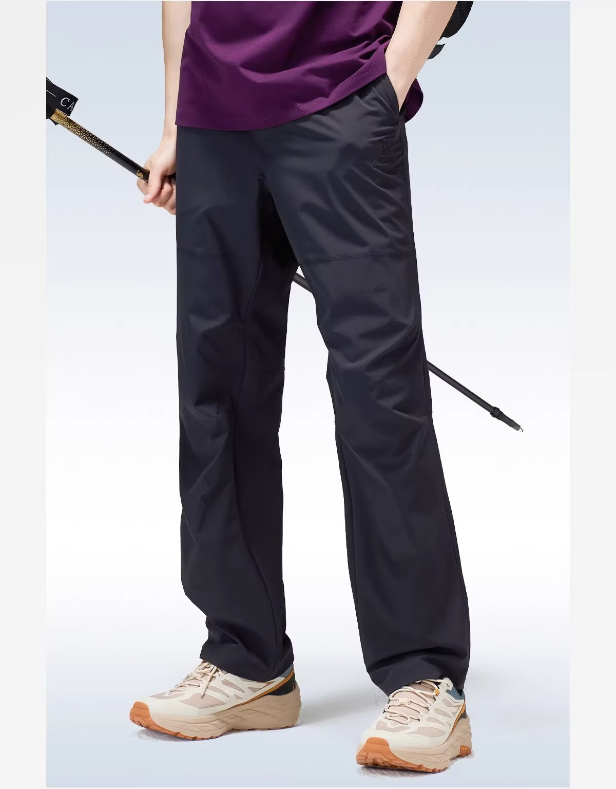 CAMEL Outdoor Quick-Dry Pants Men Spring Summer Woven Cool Breathable Moisture-Wicking High UV Protection Hiking Mountaineering Long Pants Women 9041 21