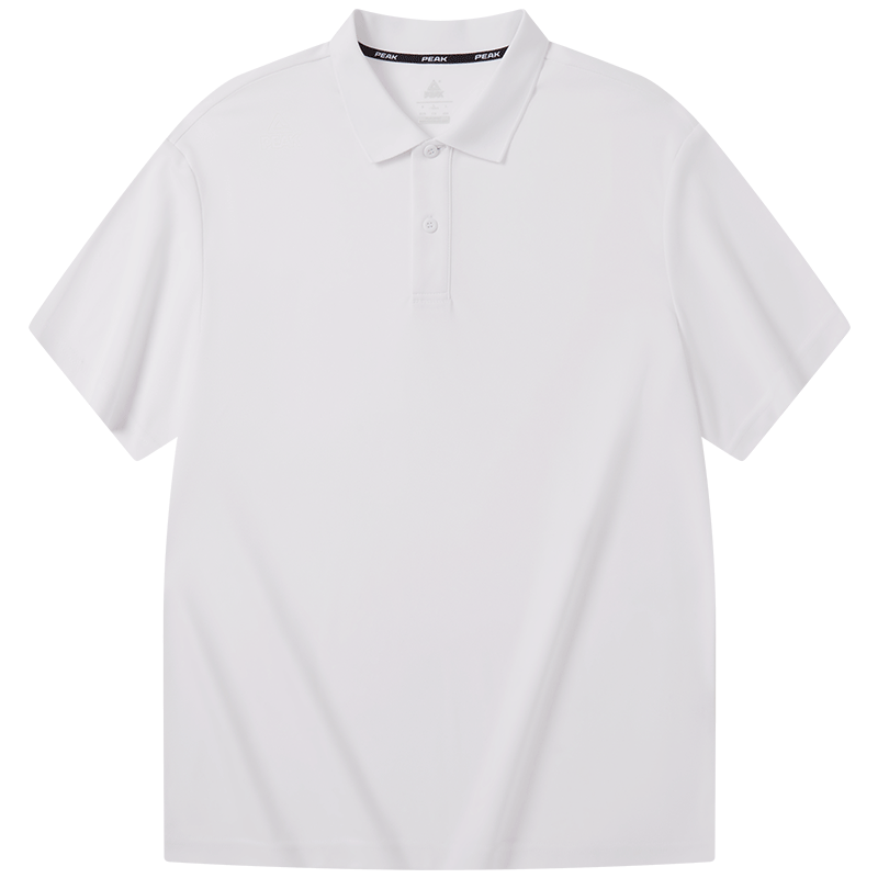 PEAK Polo Shirt for Men, Summer New Style, Sports Fitness Business Top, Breathable Casual T-Shirt, Loose Short Sleeve DF652241