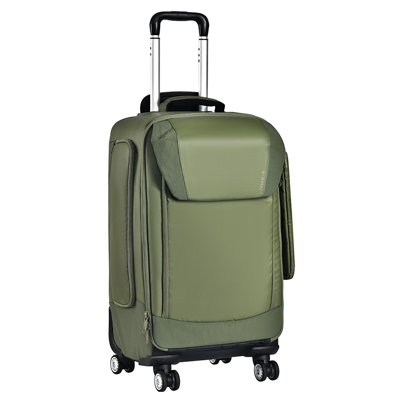 EIRMAI Photography Trolley Backpack Professional Outdoor Large Capacity DSLR Camera Bag Universal Wheel Travel Case Drone Luggage 24-inch Green