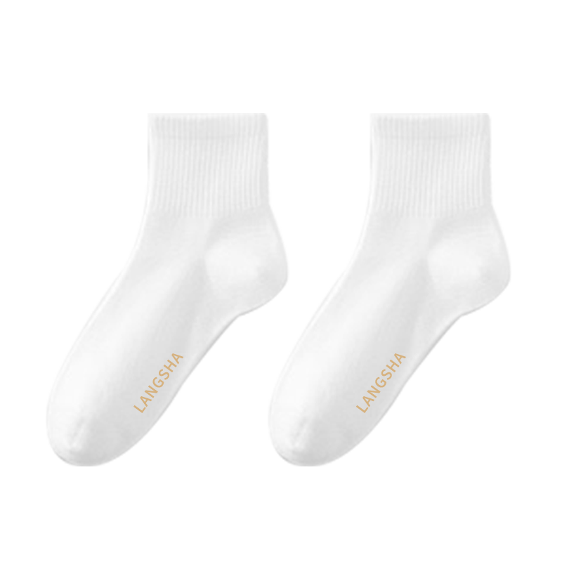 Langsha Disposable Socks Daily Throw Socks Unisex Travel Lazy No-Wash Odor-Resistant Cotton Socks