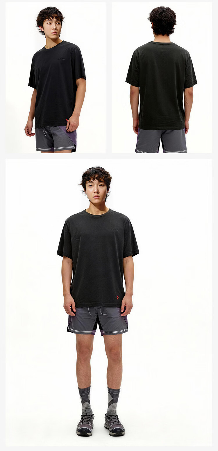 JD Jingzao D1 Quick-Dry Long Sleeve T-Shirt Men's 2026 Summer New Round Neck Women's T-Shirt Layered Cloud Gray S 22
