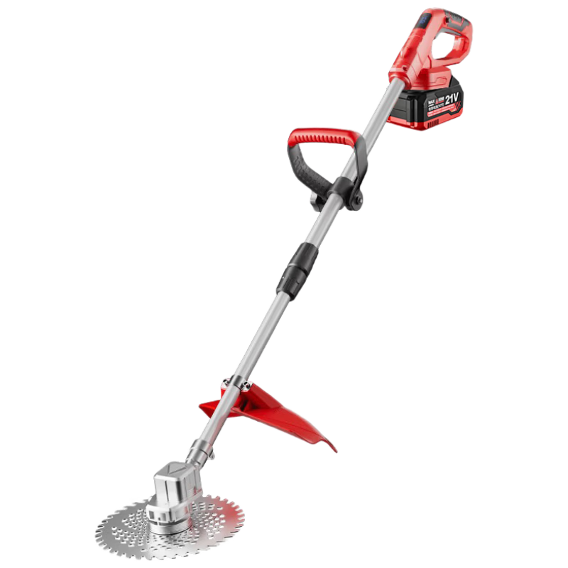 PUANGD Cordless High-Power Lawn Mower Electric Grass Trimmer Lithium Battery Lawn Care Machine Agricultural Weed Removal Tool