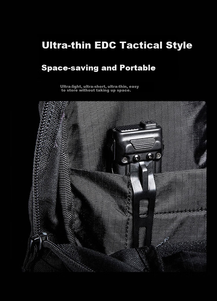 NITECORE EDC23 Tactical Flashlight Ultra-thin Portable Outdoor Camping Self-defense High Brightness 13
