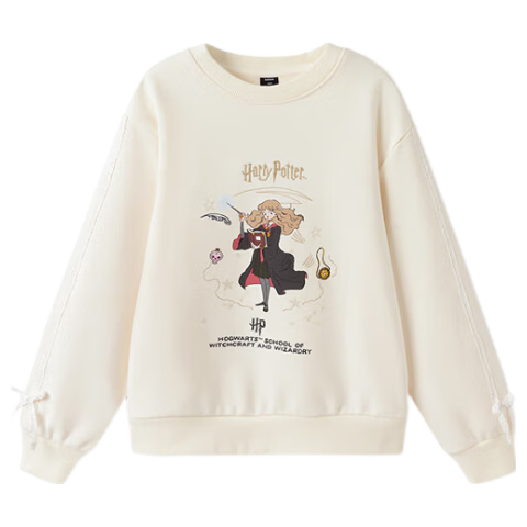 Balabala Kids Long Sleeve Sweatshirt Girls 2025 Spring Top [Harry Potter IP Mall Edition] 202125121006
