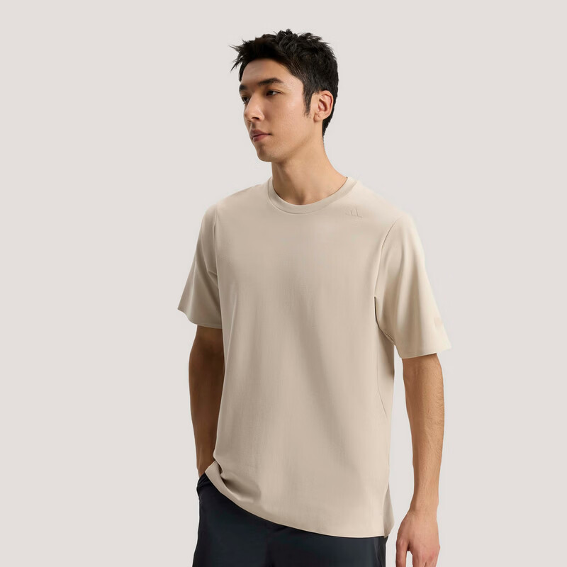 Adidas Sport Style Series Men's WUZONG LIANG T Short Sleeve T-Shirt KG0824 Brown L