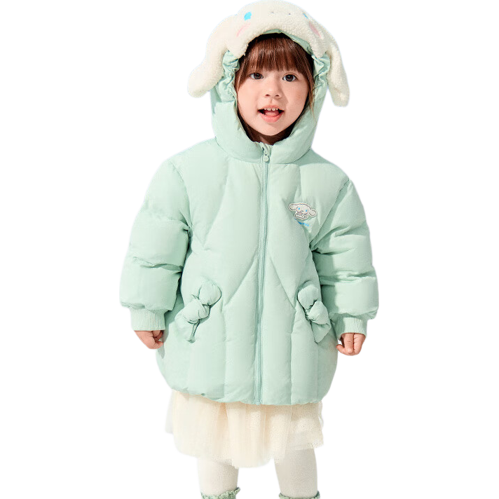 BALABALA Girls' Down Jacket Sanrio Kuromi IP Mall Edition Winter 2025 201425107007