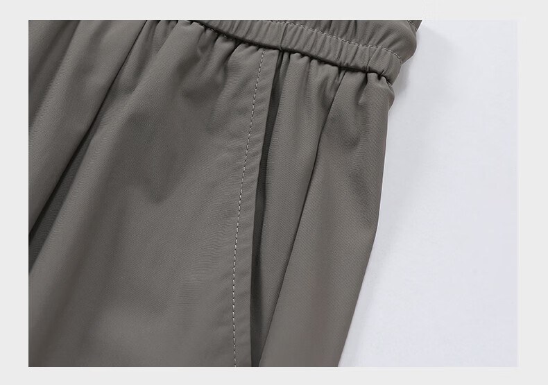 Baleno S&K Men's Casual Pants Summer Thin Ice Silk Breathable Sports Pants Straight Wide-Leg Loose Draped Trousers for Men 22