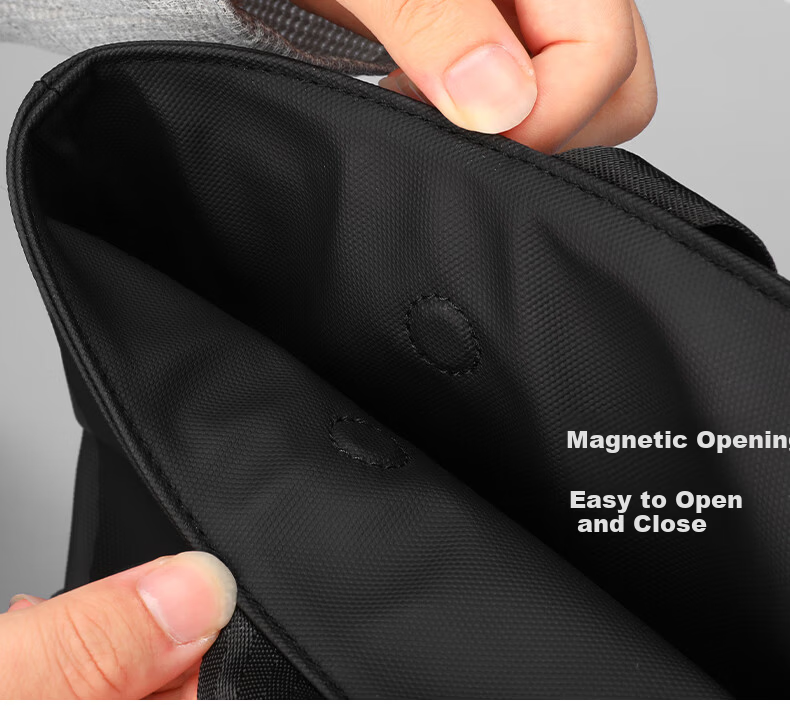 MARK RYDEN Men's Large Capacity Shoulder Tote Bag Magnetic Closure Crossbody Travel Commuter Handbag MR255 5